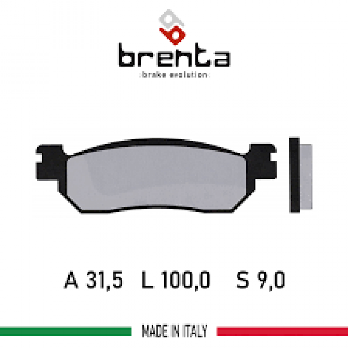 Тормозные колодки Brenta FT 3022 Organic