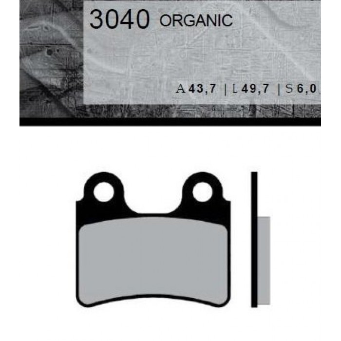 Тормозные колодки Brenta FT 3040 Organic