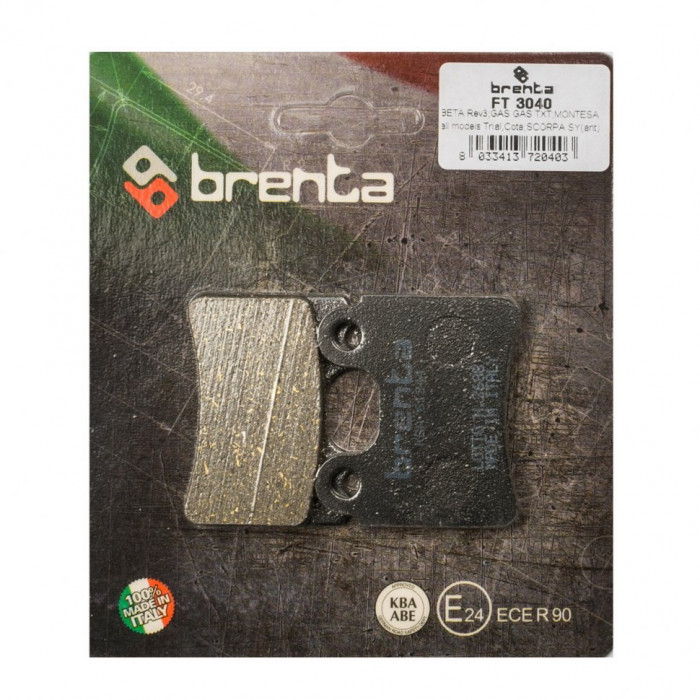 Тормозные колодки Brenta FT 3040 Organic