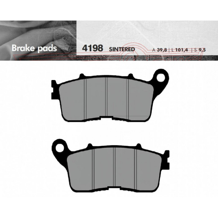 Тормозные колодки Brenta FT4198 Sintered