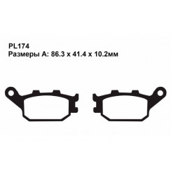 Крепеж боковых кофров GIVI PL174 Honda CBF500 (04-12)/CBF600S/ CBF600N