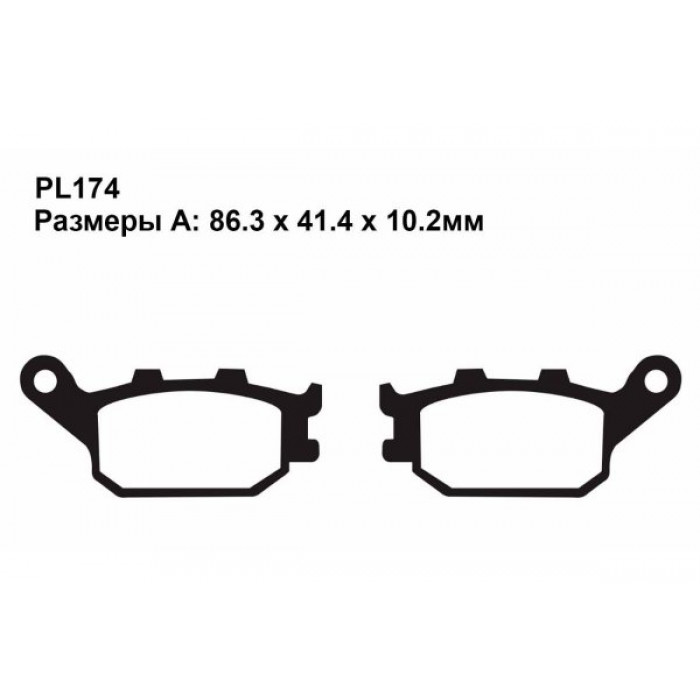 Крепеж боковых кофров GIVI PL174 Honda CBF500 (04-12)/CBF600S/ CBF600N