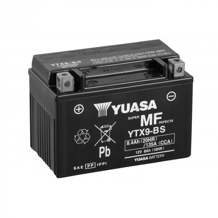 Мото аккумулятор YUASA YTX9-BS