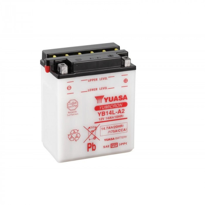 Мото аккумулятор YUASA YB14L-A2