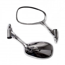 [EMGO] Зеркало YAMAHA Style XJR400 /XJR1300, FZ6N хром правое (левая резьба)