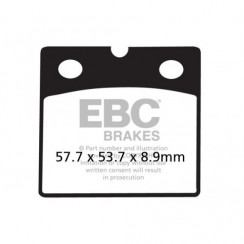 Тормозные колодки органические EBC FA171V