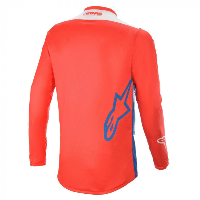 Джерси Alpinestars RACER SUPERMATIC JERSEY, красно-черно-белый, размер S