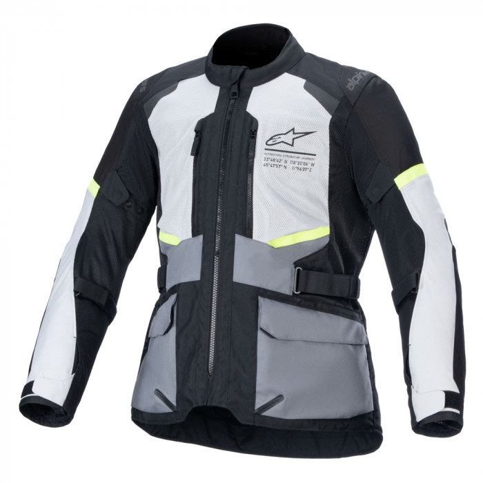 Мотокуртка Alpinestars Andes Drystar Air Jacket, светло-серо-темно-серый, размер XL
