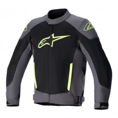 Мотокуртка Alpinestars Textile Jacket T SP X Superair, темно-серо-черно-желто флуоресцентный, размер M