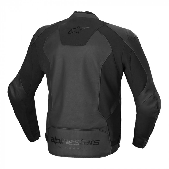 Мотокуртка кожаная Alpinestars FASTER V3 LEATHER JACKET, черный, размер 50