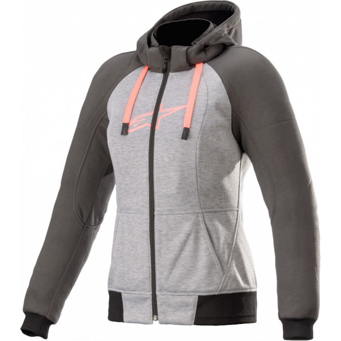 Толстовка Alpinestars STELLA CHROME SPORT HOODIE, розовый, размер L