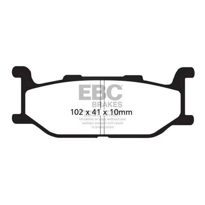 Тормозные колодки синтетические EBC FA179HH