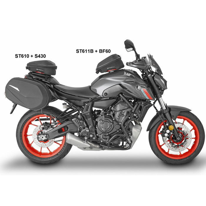 Крепеж GIVI BF60 TANKLOCK сумки на бак мотоцикла YAMAHA MT-07 (21)