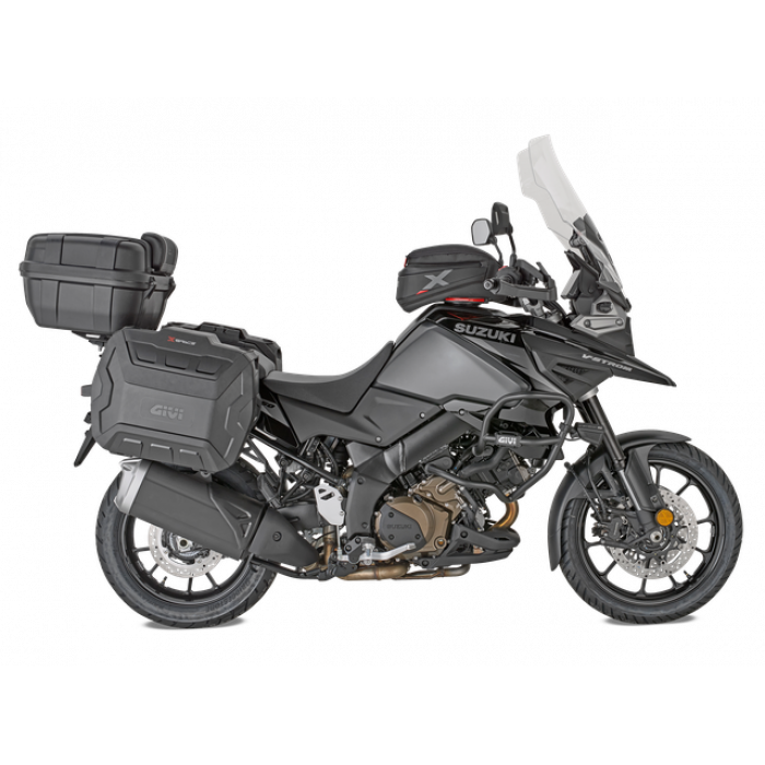 Кофр багажный GIVI XP01PBA XSpace – Регулируемый объем от 27 до 36 литров
