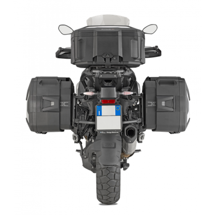 Кофр багажный GIVI XP01PBA XSpace – Регулируемый объем от 27 до 36 литров