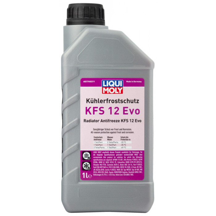 Антифриз LIQUI MOLY Kühlerfrostschutz KFS 12 Evo (1л)