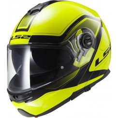 Мотошлем LS2 FF325 STROBE SNOW CIVIK, желто-черный, размер L