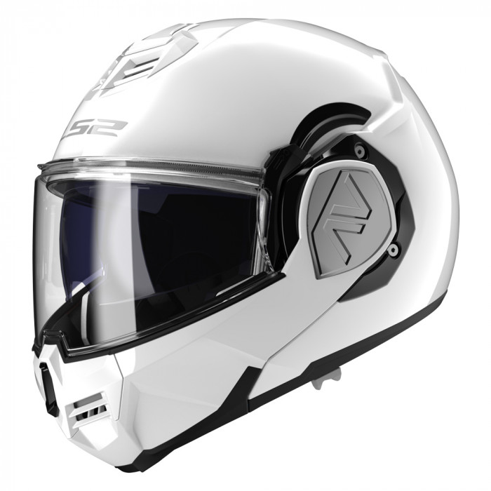 Мотошлем LS2 FF906 ADVANT KPA Solid, белый, размер XL