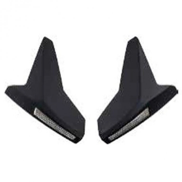 Накладка на заднюю вентиляцию на LS2 FF399 MATT BLACK/FOR CHROME