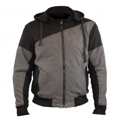 Мотокуртка мужская MCP Hoody, серо-черный, размер XL