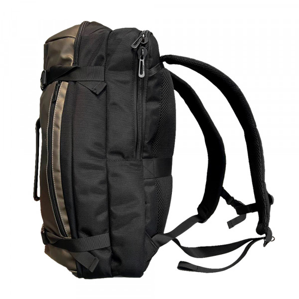 Рюкзак MCP для путешествий Adventure 28L, черно-золотой