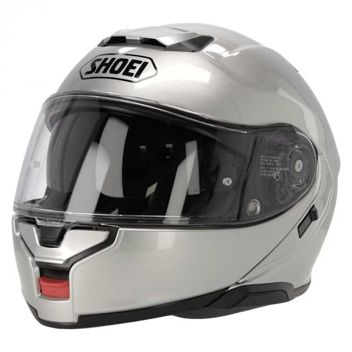 Мотошлем SHOEI NEOTEC III CANDY, светло-серебристый