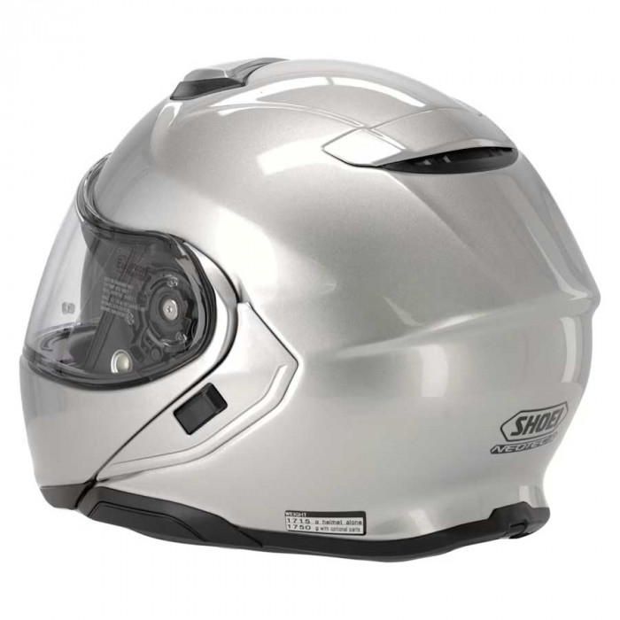 Мотошлем SHOEI NEOTEC III CANDY, светло-серебристый