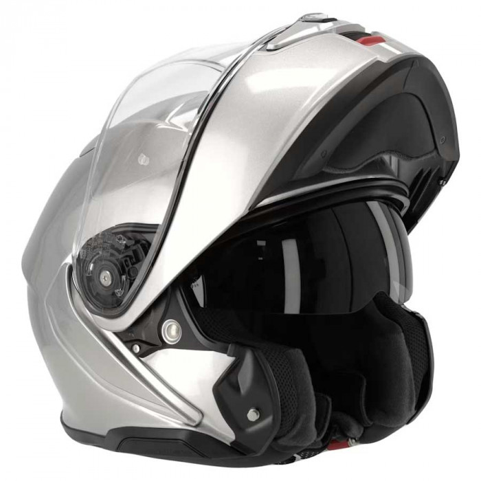 Мотошлем SHOEI NEOTEC III CANDY, светло-серебристый