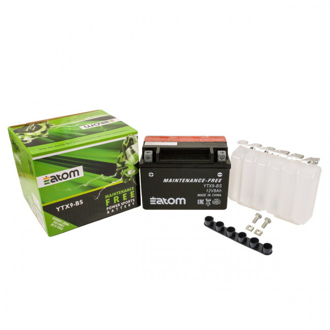 Мото аккумулятор YTX9-BS MF