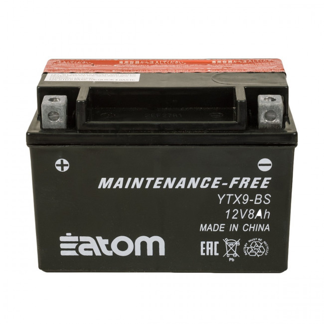 Мото аккумулятор YTX9-BS MF