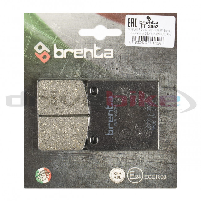 Тормозные колодки FT 3052 Organic