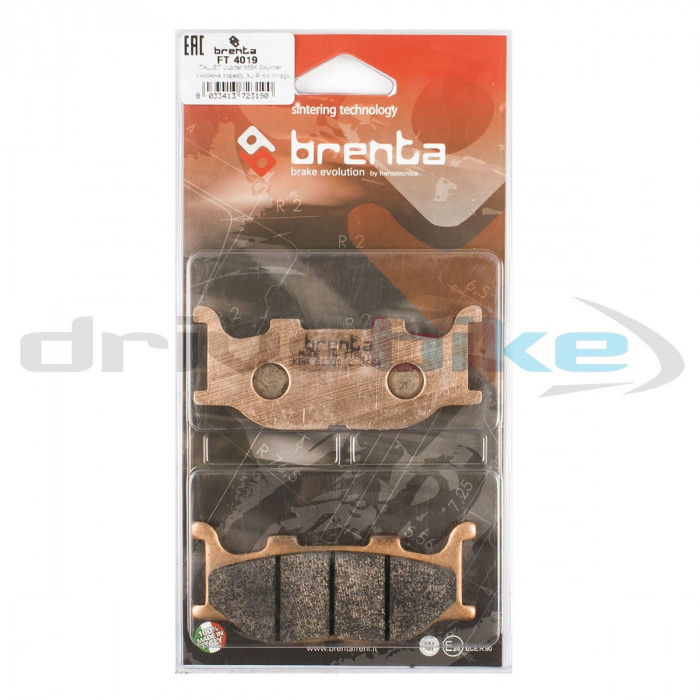 Тормозные колодки Brenta FT 4019 Sintered
