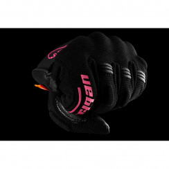 Перчатки Furygan JET LADY D3O EVO текстиль, цвет Черный/Розовый