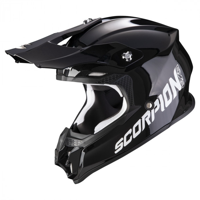 Мотошлем Scorpion EXO VX-16 EVO AIR SOLID, цвет Черный, Размер L