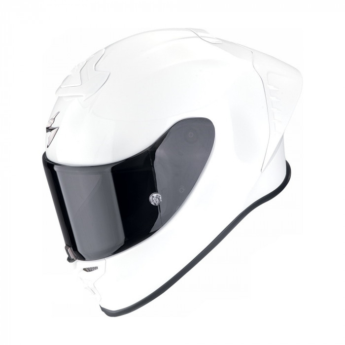 Мотошлем Scorpion EXO EXO-R1 EVO II AIR SOLID, цвет Белый Перламутровый, Размер S