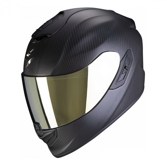 Мотошлем Scorpion EXO EXO-1400 EVO II CARBON AIR SOLID, цвет Карбон Матовый, Размер XS