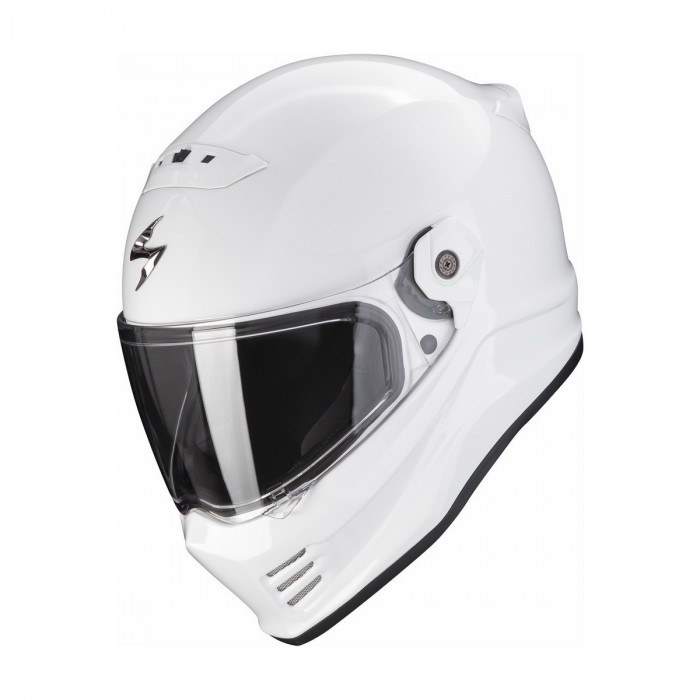 Мотошлем Scorpion EXO COVERT-FX SOLID, цвет Белый, Размер 2XL
