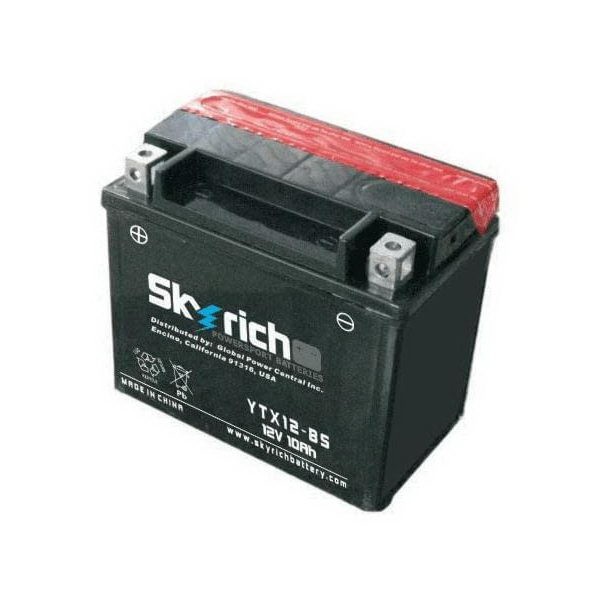 Мото аккумулятор YTX12-BS 12В 12 А/ч MF