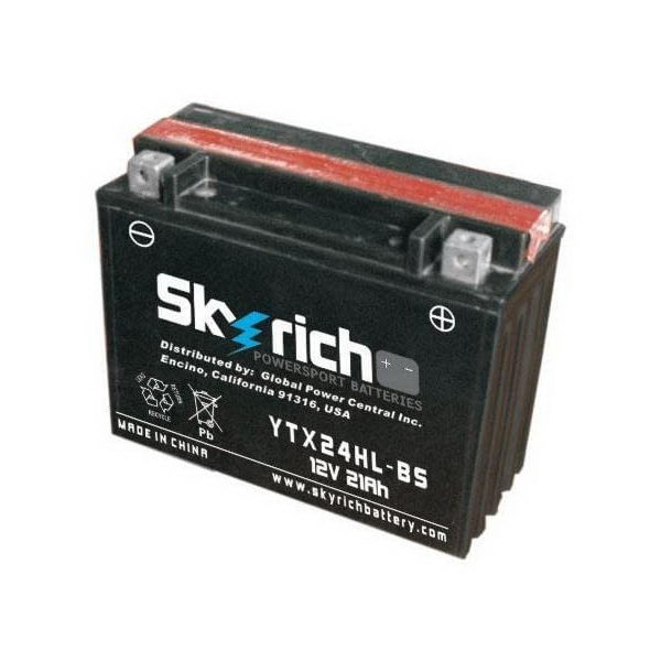Мото аккумулятор YTX24HL-BS 12В 21 А/ч MF