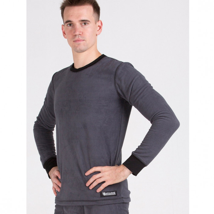 Блуза мужская Starks Warm Fleece shirt, цвет Серый, Размер S