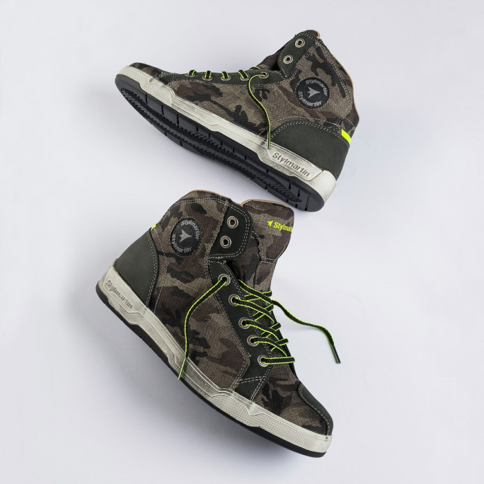 Мотокеды Stylmartin RAPTOR EVO WP MILITARY GREEN, цвет Зеленый/Камуфляж, Размер 37