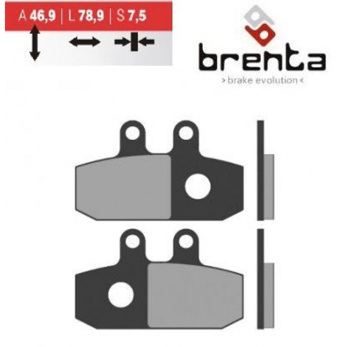Тормозные колодки Brenta FT 3051 Organic