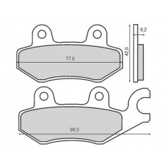Тормозные колодки Brenta FT 4064 Sintered