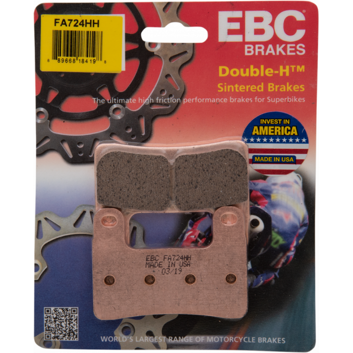 Тормозные колодки синтетические EBC FA724HH