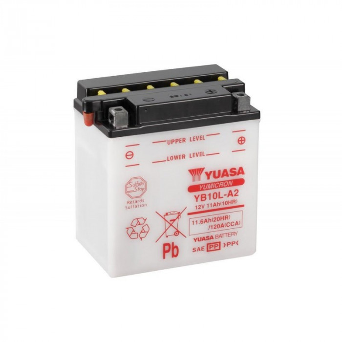 Мото аккумулятор YUASA YB10L-A2