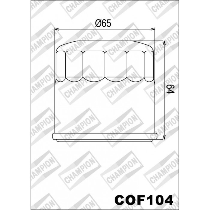 Фильтр масляный HIFLO Filtro HF147