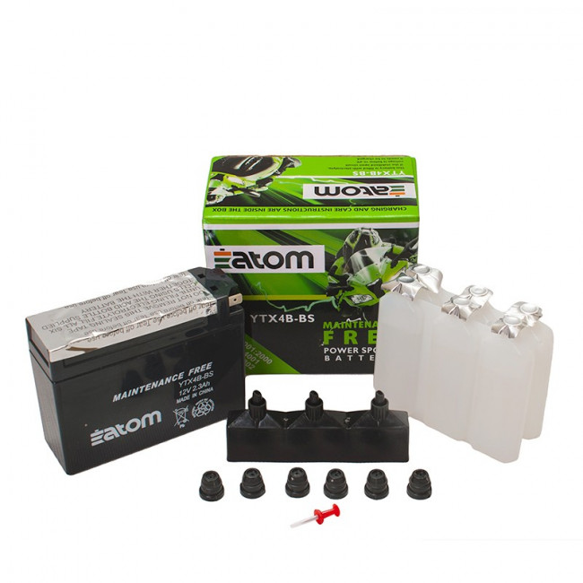 Мото аккумулятор YTX4B-BS (YT4B-BS) MF