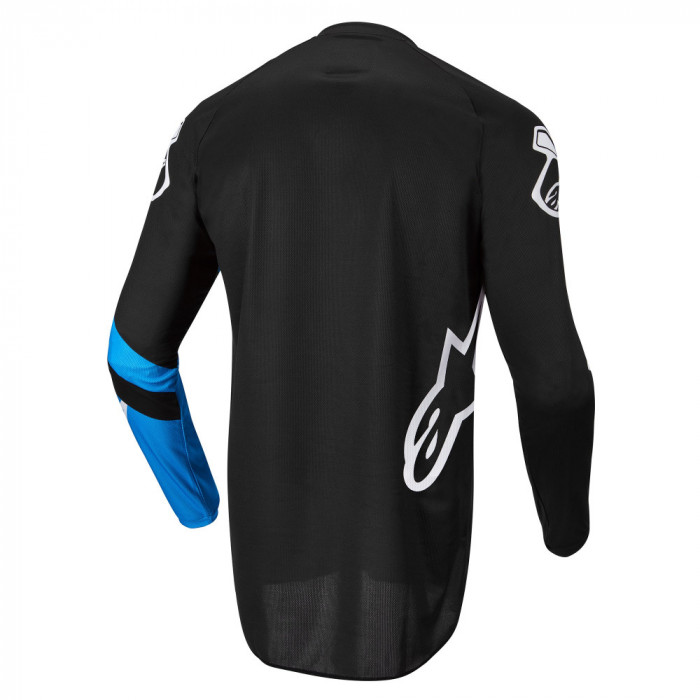 Джерси Alpinestars FLUID CHASER JERSEY, черно-голубой, размер M