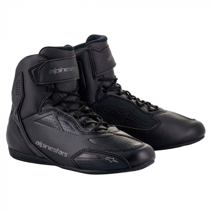 Мотоботы Alpinestars FASTER-3 SHOES, черный/черный, размер 7.5