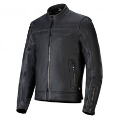 Мотокуртка кожаная Alpinestars DYNO LEATHER JACKET, черный, размер M